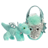 4 Pack of Glacier Dragon~ Fancy Pals 7in.