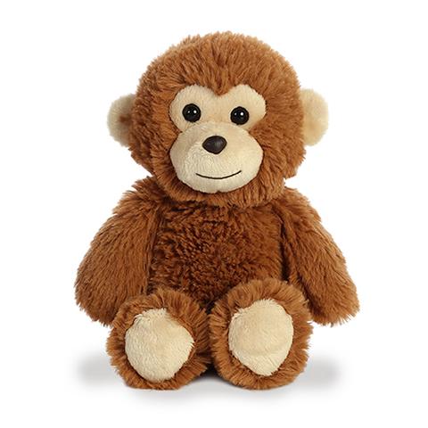 6 Pack of Cuddly Friends - Monkey 8in
