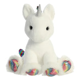 4 Pack of Shimmery Clouds Unicorn white 13in.